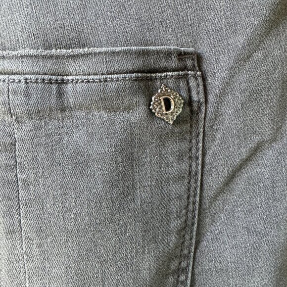 NWT DEMOCRACY Charcoal ABsolution Itty Bitty Boot Stretch Jean in Women's 16 - Picture 9 of 11